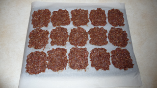 Photograph of raw jerky, ready for cooking as individual pieces.